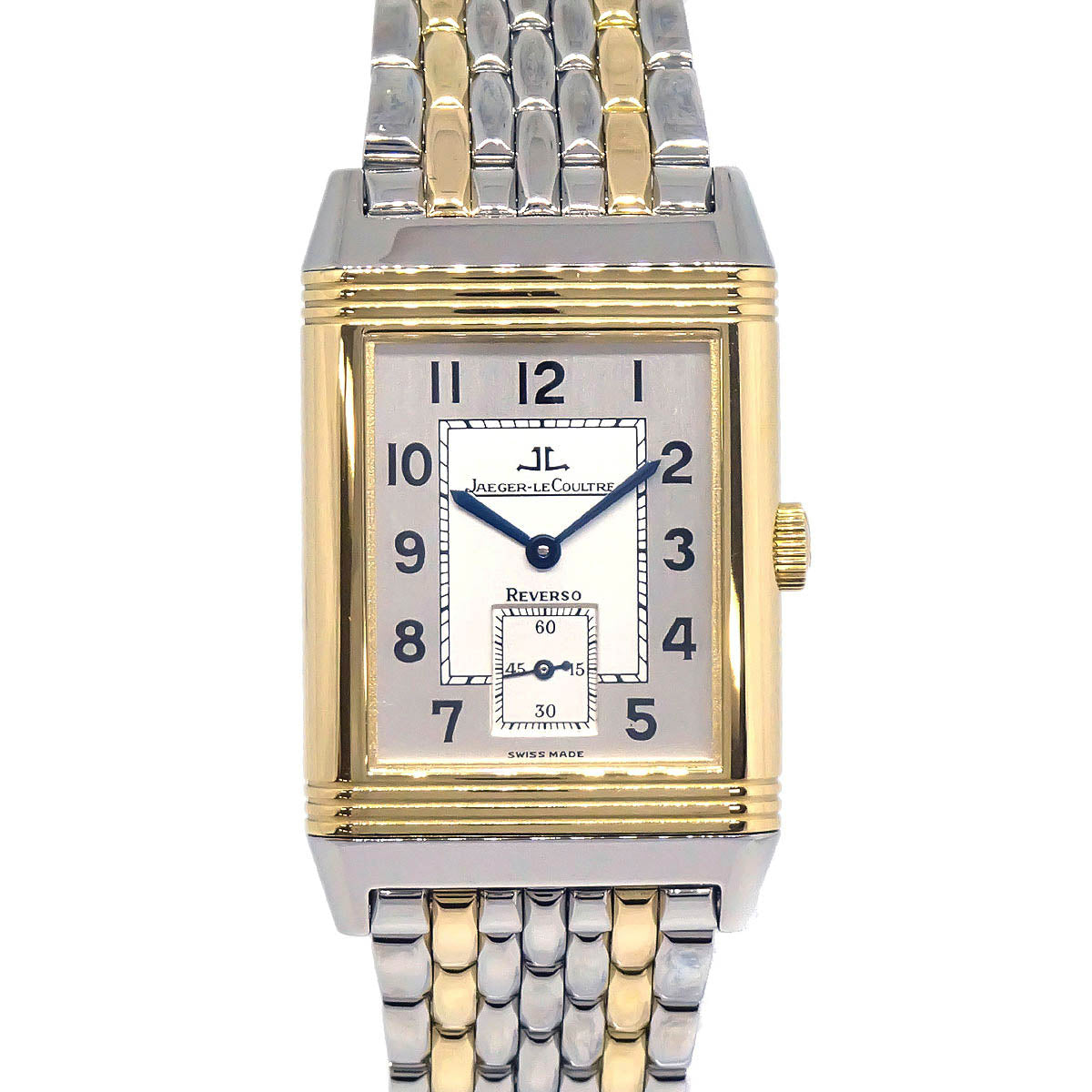 Jaeger Lecoultre Reverso Monoface Ref.270.5.62 Manual-winding Watch SS 18KYG