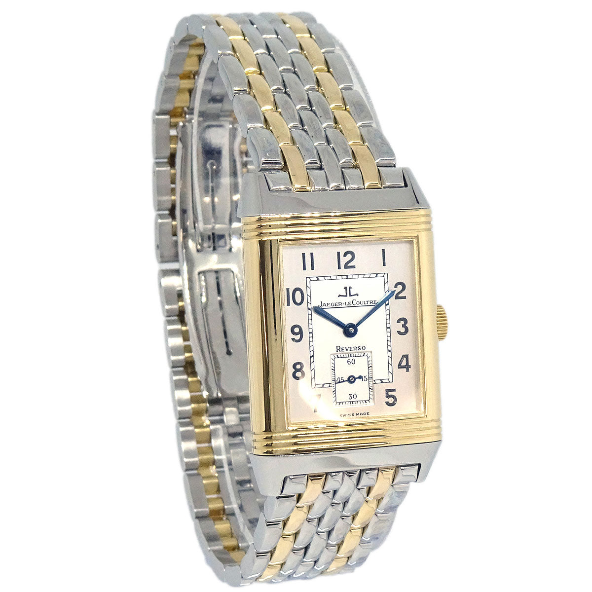 Jaeger Lecoultre Reverso Monoface Ref.270.5.62 Manual-winding Watch SS 18KYG