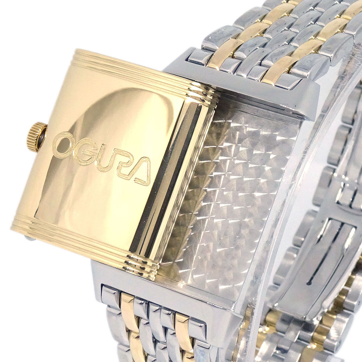 Jaeger Lecoultre Reverso Monoface Ref.270.5.62 Manual-winding Watch SS 18KYG