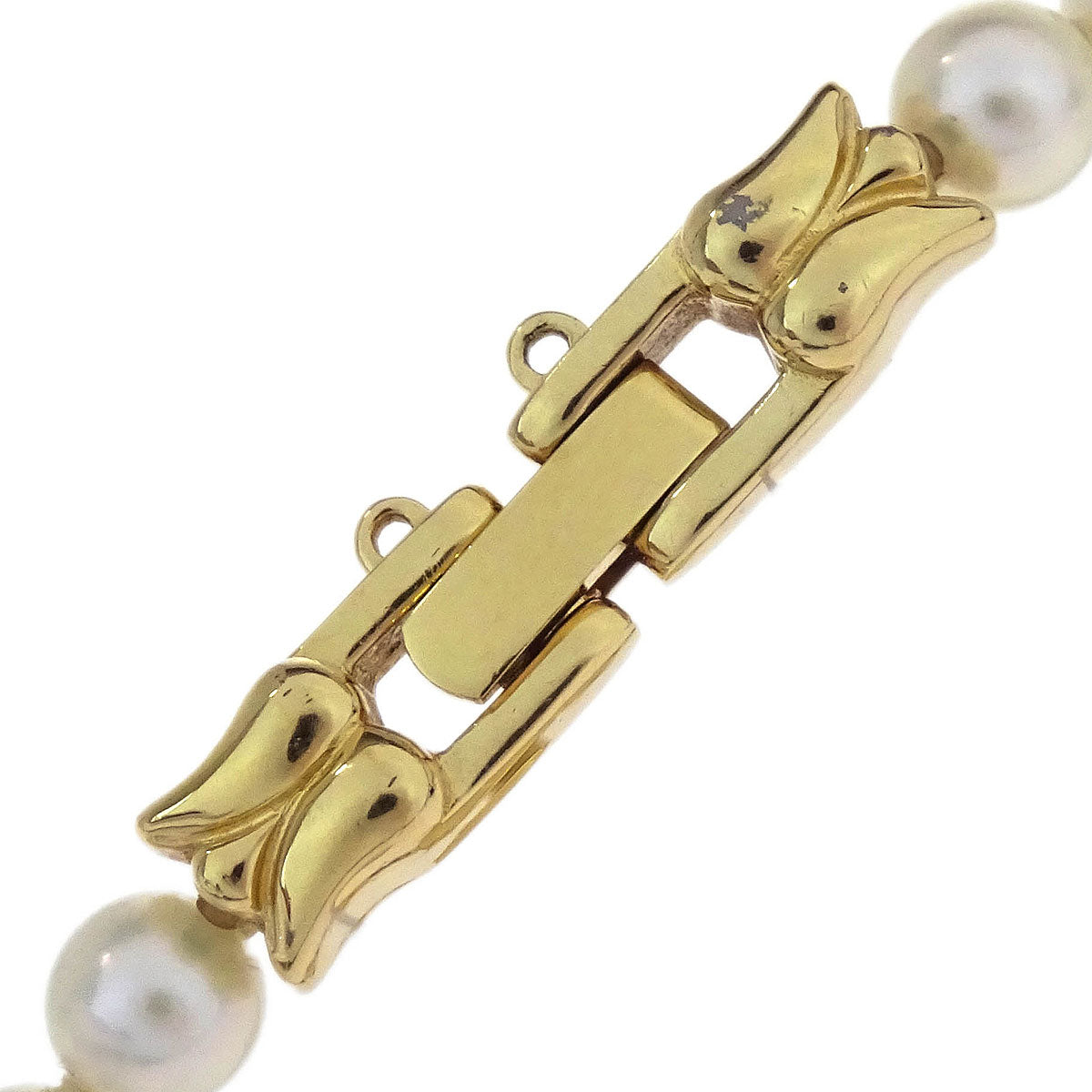 Mikimoto Pearl Quartz Watch Gold Plated