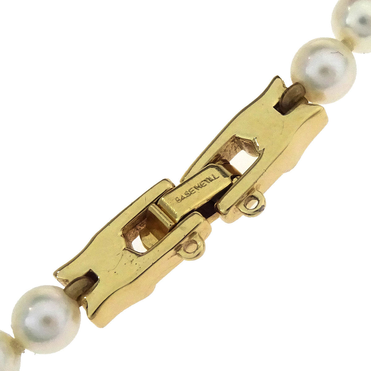 Mikimoto Pearl Quartz Watch Gold Plated