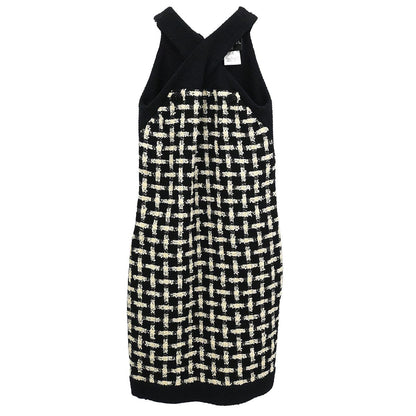 Chanel Sleeveless Dress Black #38