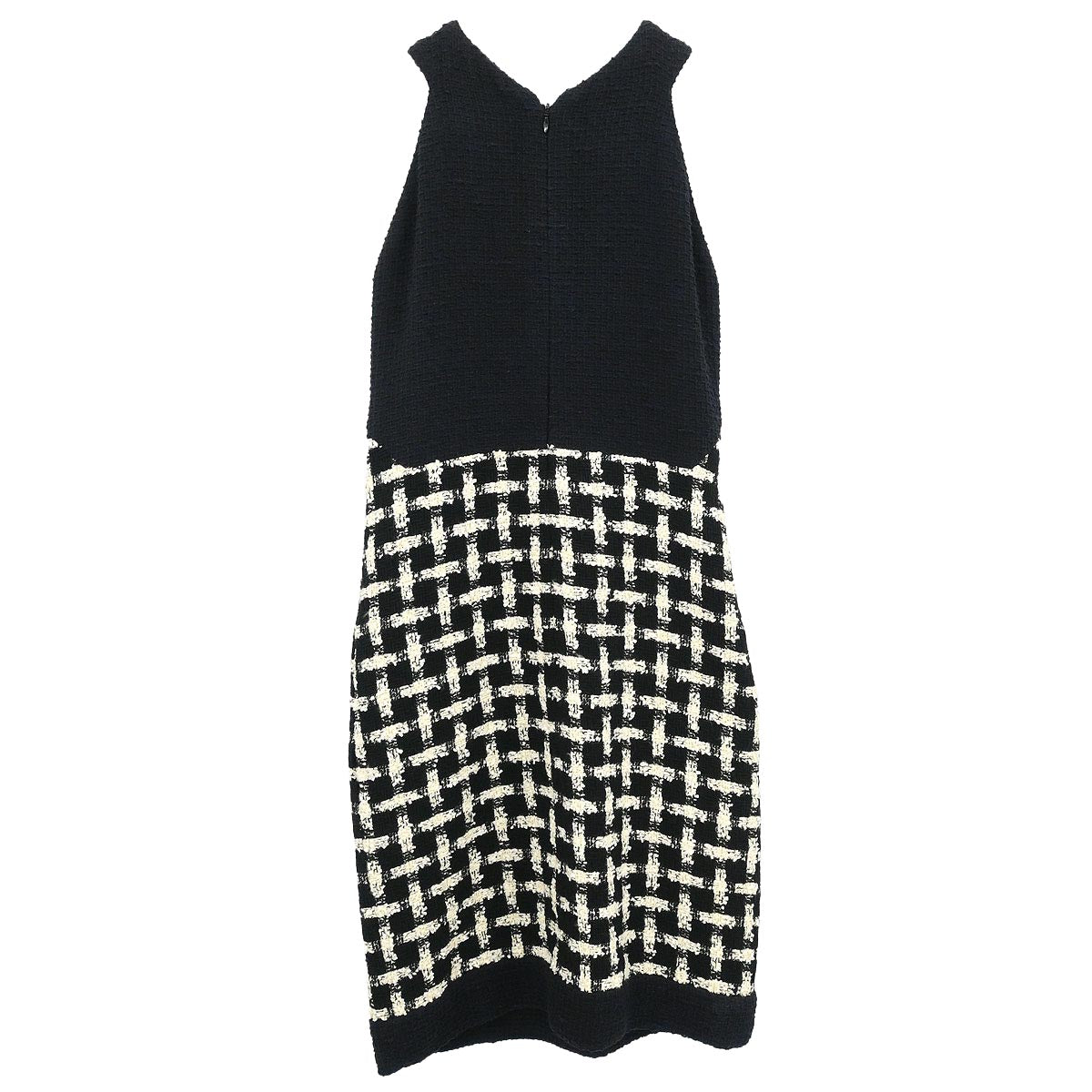 Chanel Sleeveless Dress Black #38