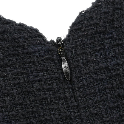 Chanel Sleeveless Dress Black #38