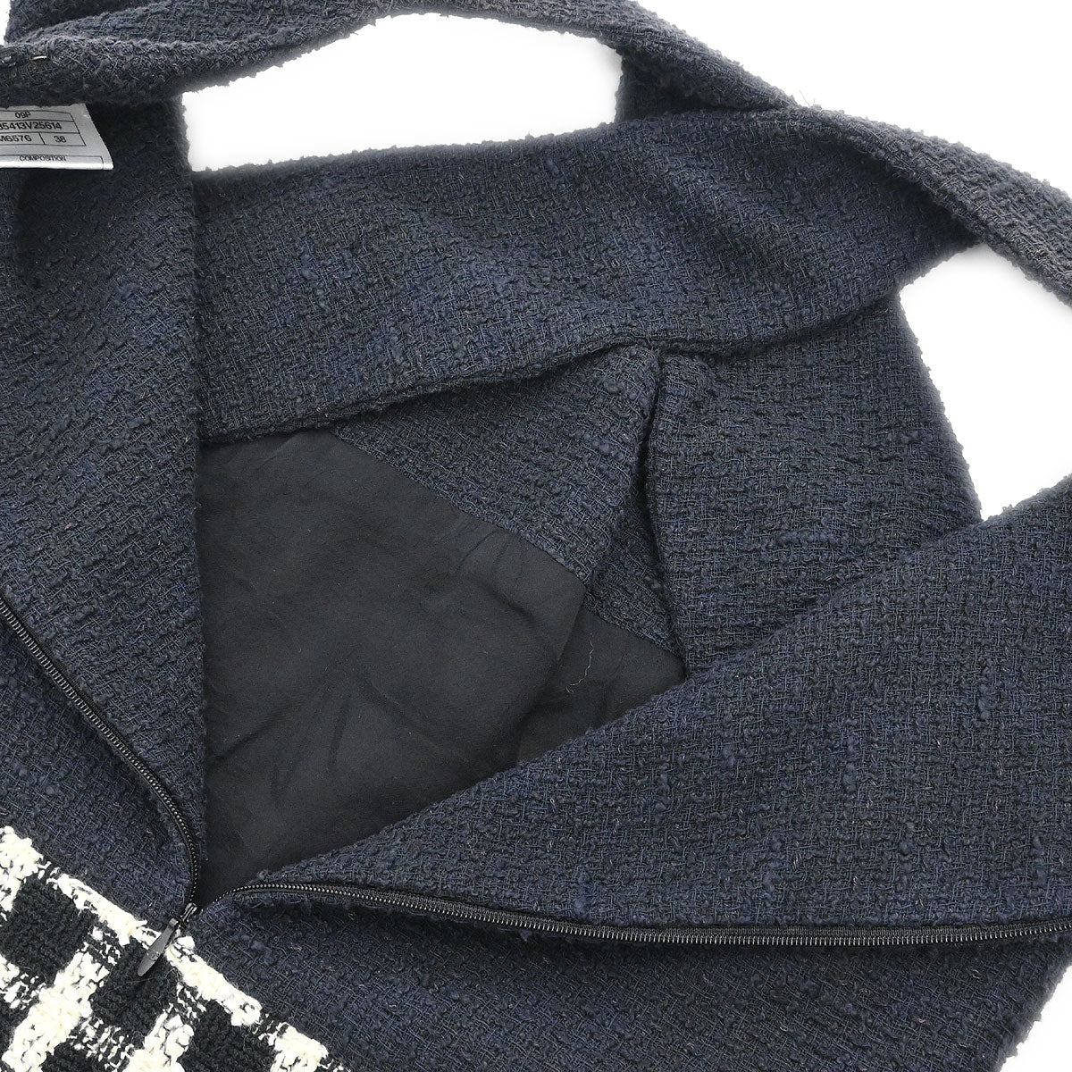 Chanel Sleeveless Dress Black #38