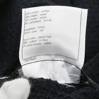 Chanel Sleeveless Dress Black #38