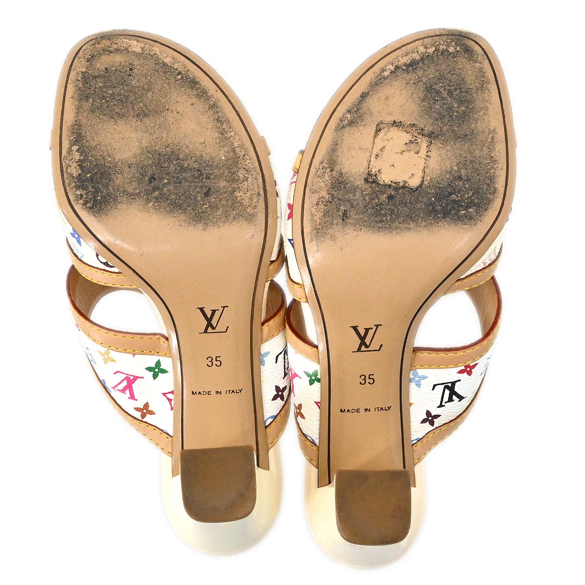Louis Vuitton 2004 Mule Sandals Shoes #35 – AMORE Vintage Tokyo