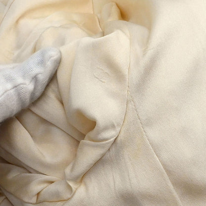 Chanel 1998 Setup Suit Jacket Skirt Tweed White #38