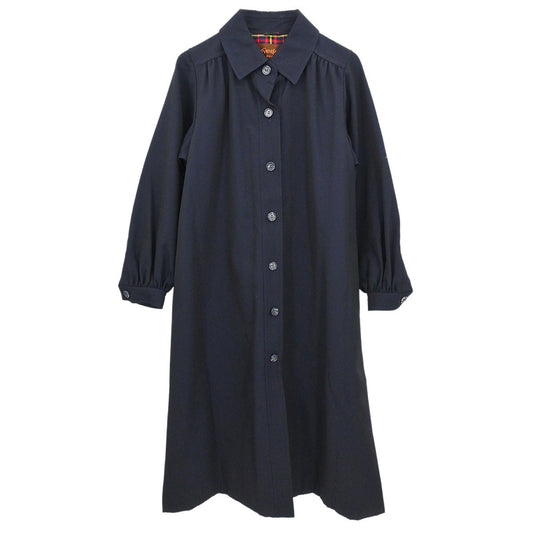 Yves Saint Laurent Coat Navy