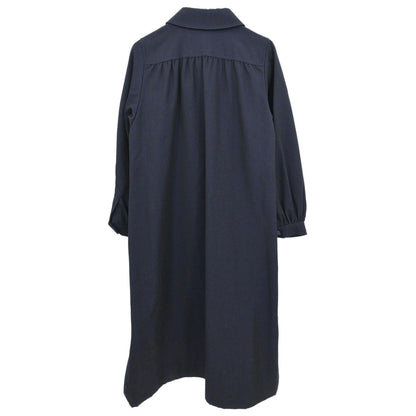 Yves Saint Laurent Coat Navy