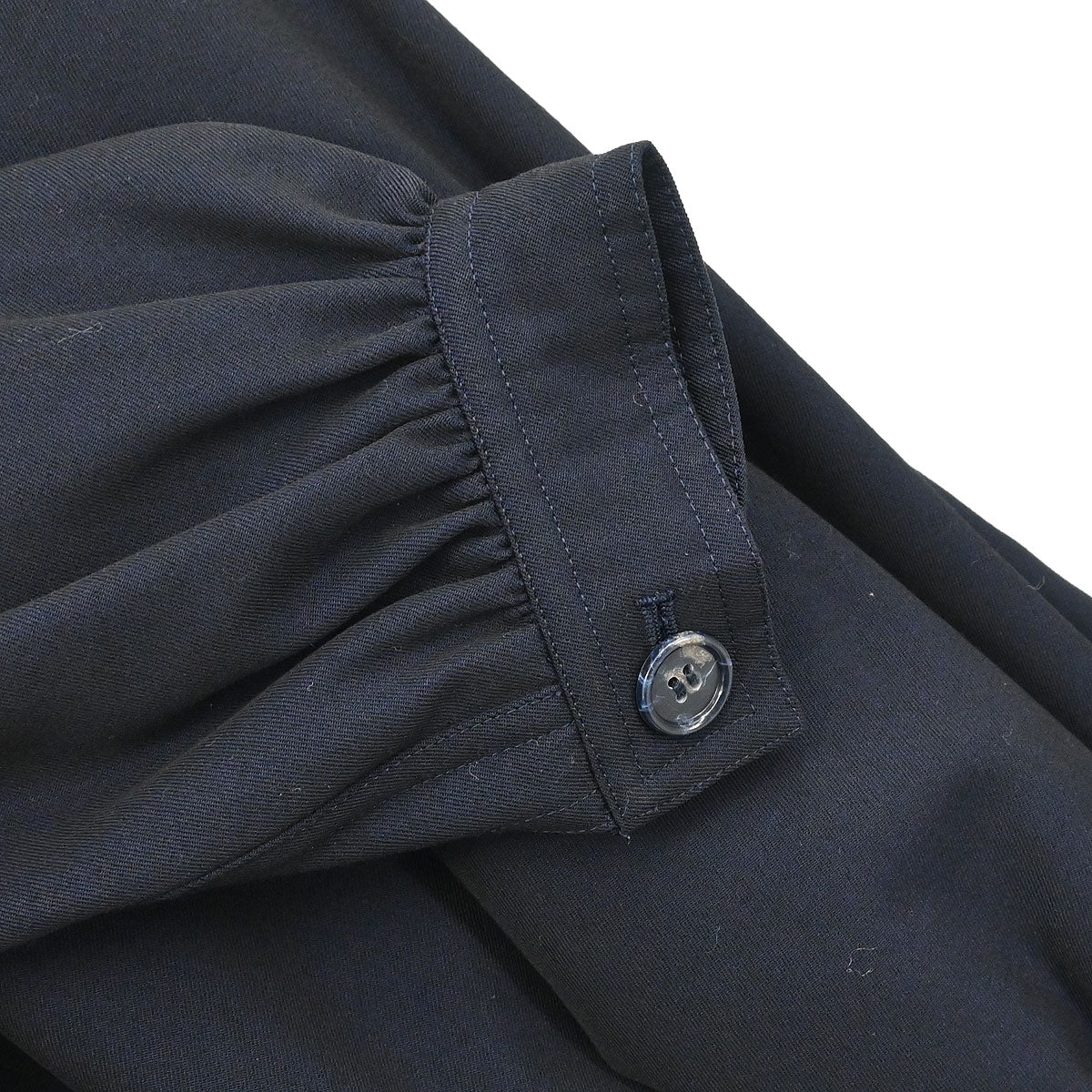 Yves Saint Laurent Coat Navy