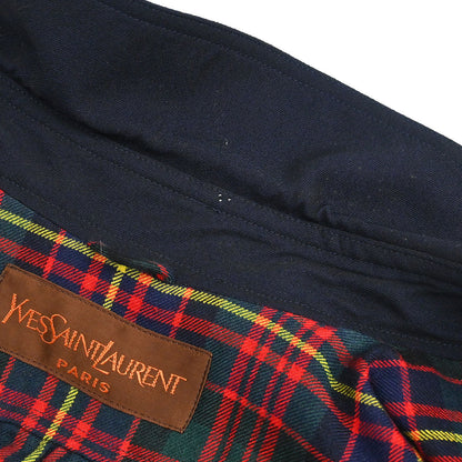 Yves Saint Laurent Coat Navy