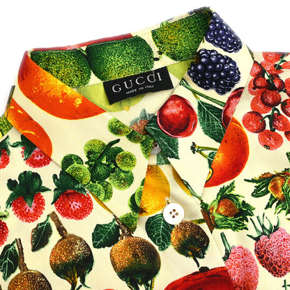 Gucci 1996 Blouse Top Shirt Ivory #44