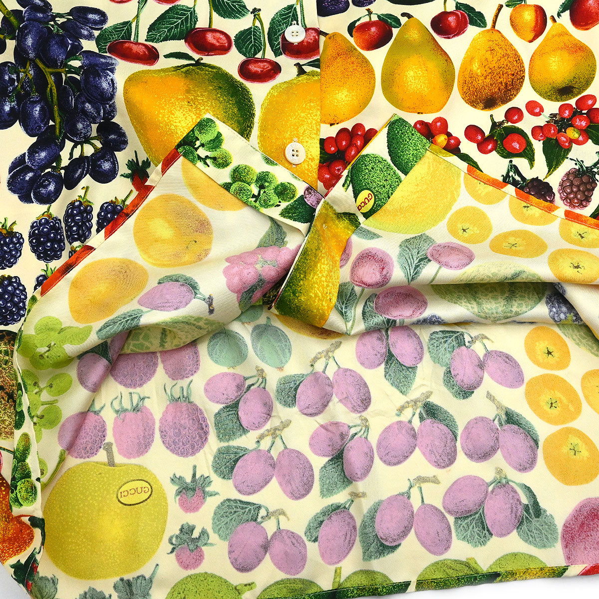 Gucci 1996 Blouse Top Shirt Ivory #44