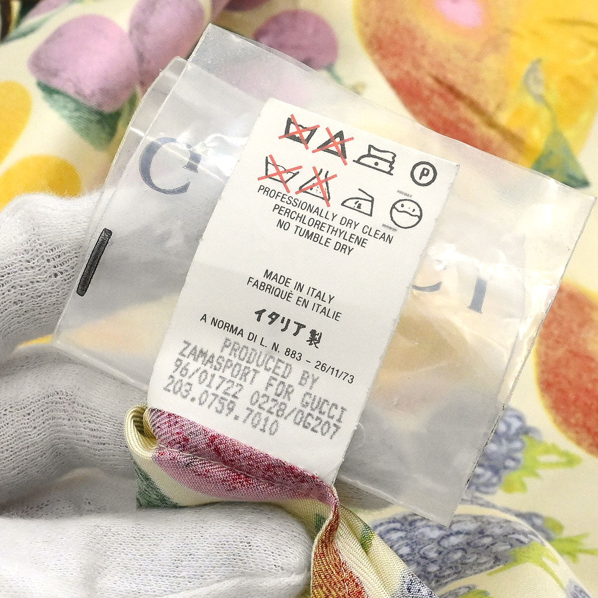 Gucci 1996 Blouse Top Shirt Ivory #44