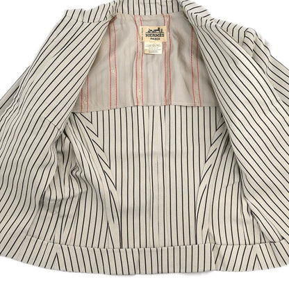 Hermes Zip Up Jacket Beige #36