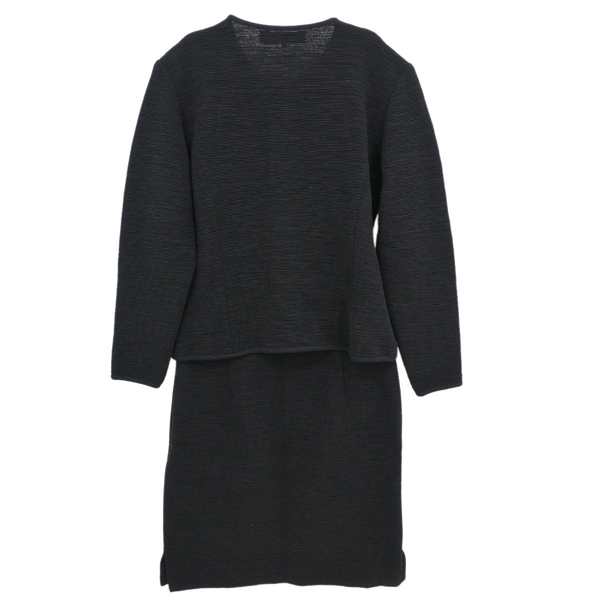 Christian Dior Setup Suit Cardigan Skirt Black #M