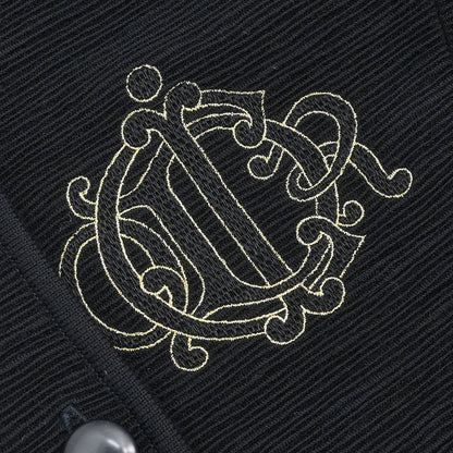 Christian Dior Setup Suit Cardigan Skirt Black #M