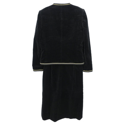 Christian Dior Setup Suit Jacket Skirt Black #S