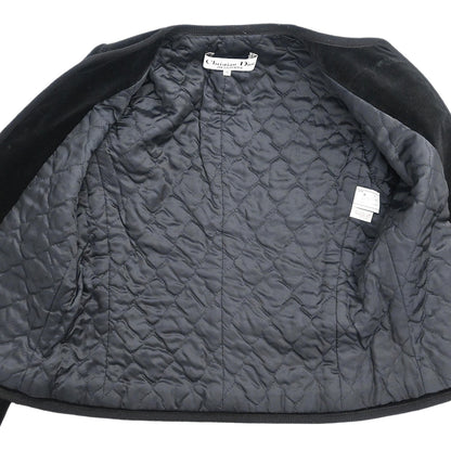 Christian Dior Setup Suit Jacket Skirt Black #S