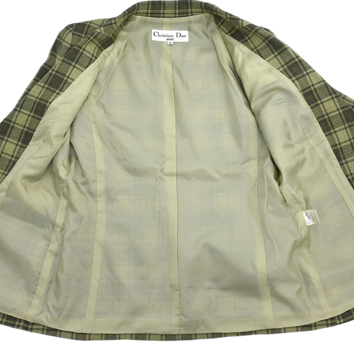 Christian Dior 2004 Single Breasted Jacket Green #M