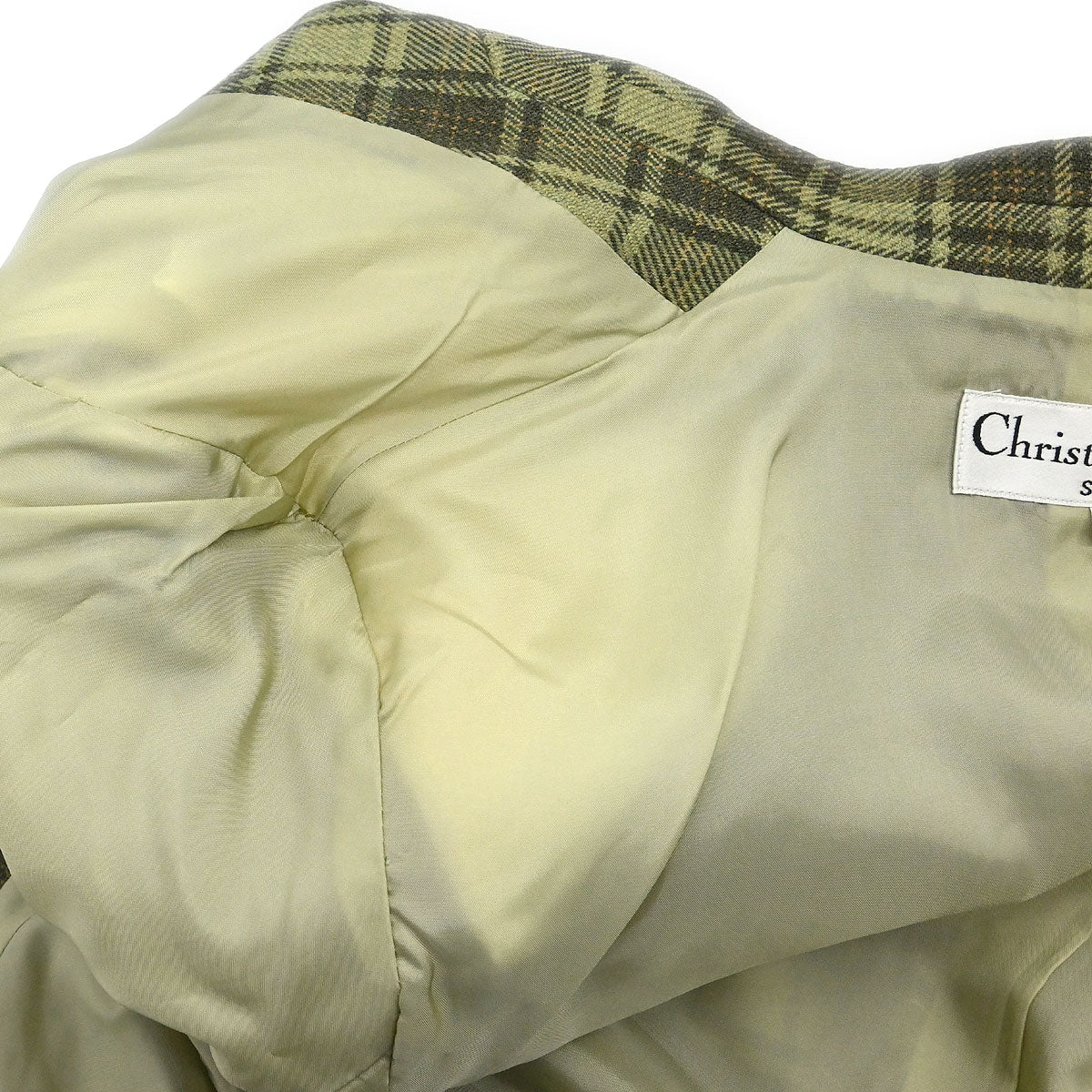 Christian Dior 2004 Single Breasted Jacket Green #M