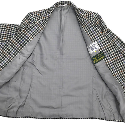 Burberrys Setup Suit Jacket Skirt Gray #34–36