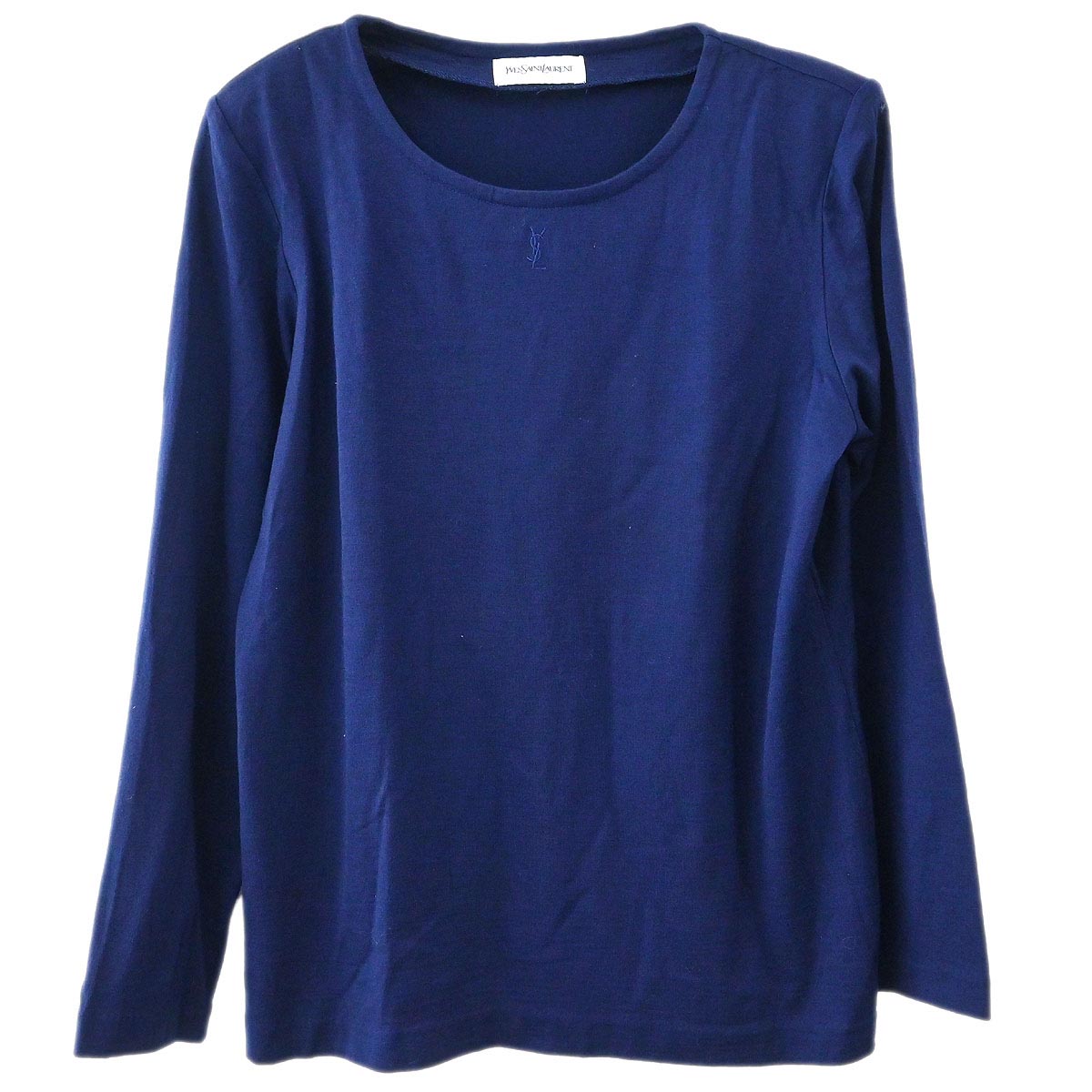 Yves Saint Laurent T-shirt Top Navy #M