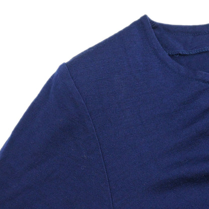 Yves Saint Laurent T-shirt Top Navy #M