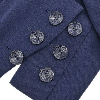 Yves Saint Laurent Setup Suit Jacket Skirt Navy #M