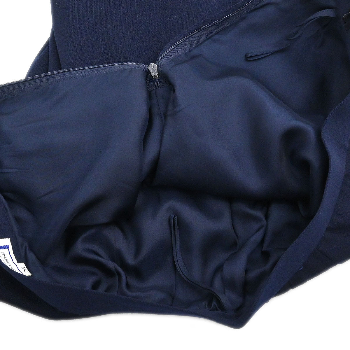 Yves Saint Laurent Setup Suit Jacket Skirt Navy #M