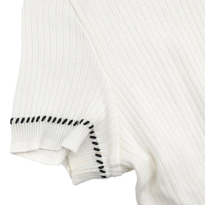 Chanel Short Sleeve Top White #38