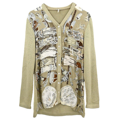 Hermes Cardigan Beige #S