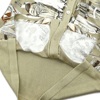 Hermes Cardigan Beige #S