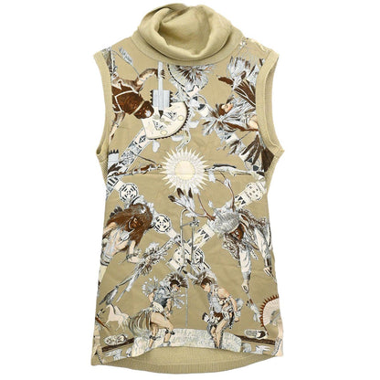 Hermes Sleeveless Top Beige #M