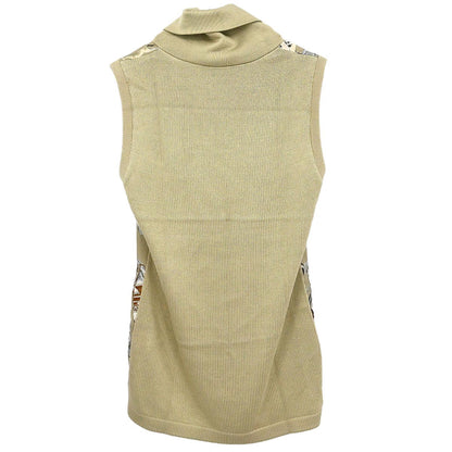 Hermes Sleeveless Top Beige #M