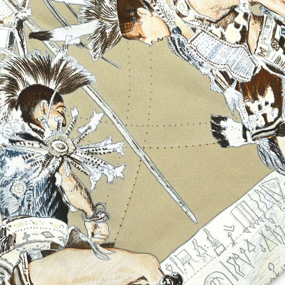 Hermes Sleeveless Top Beige #M