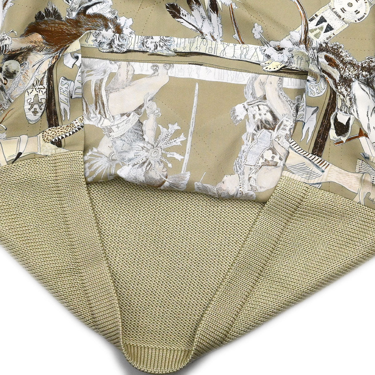 Hermes Sleeveless Top Beige #M