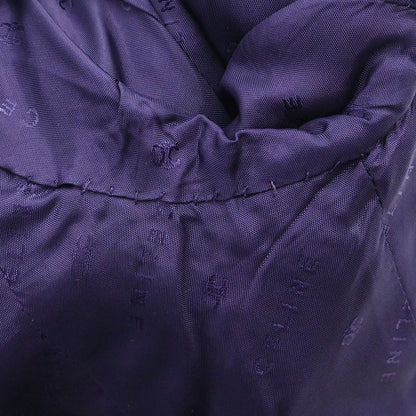 Celine Single Breasted Houndstooth Jacket Brown #38