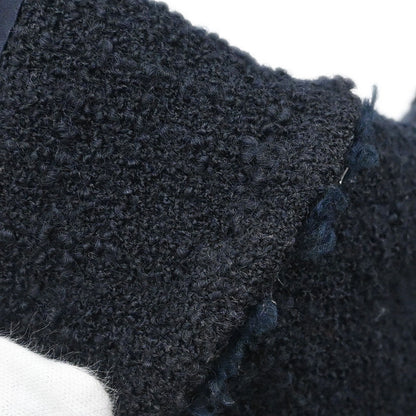 Chanel 1994 Setup Suit Jacket Skirt Dark Navy #40