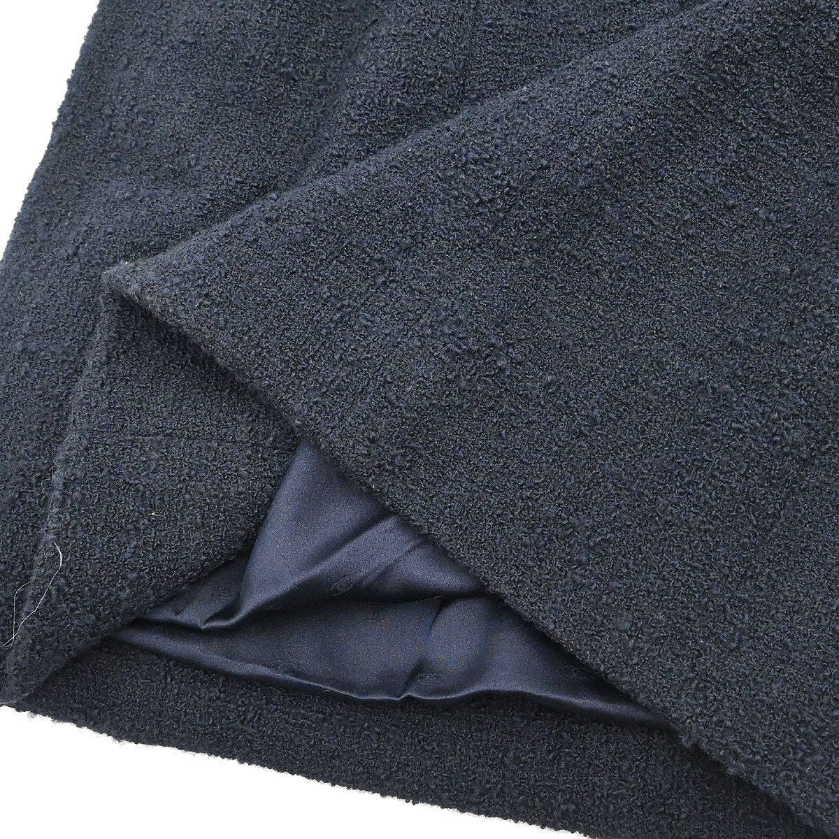 Chanel 1994 Setup Suit Jacket Skirt Dark Navy #40