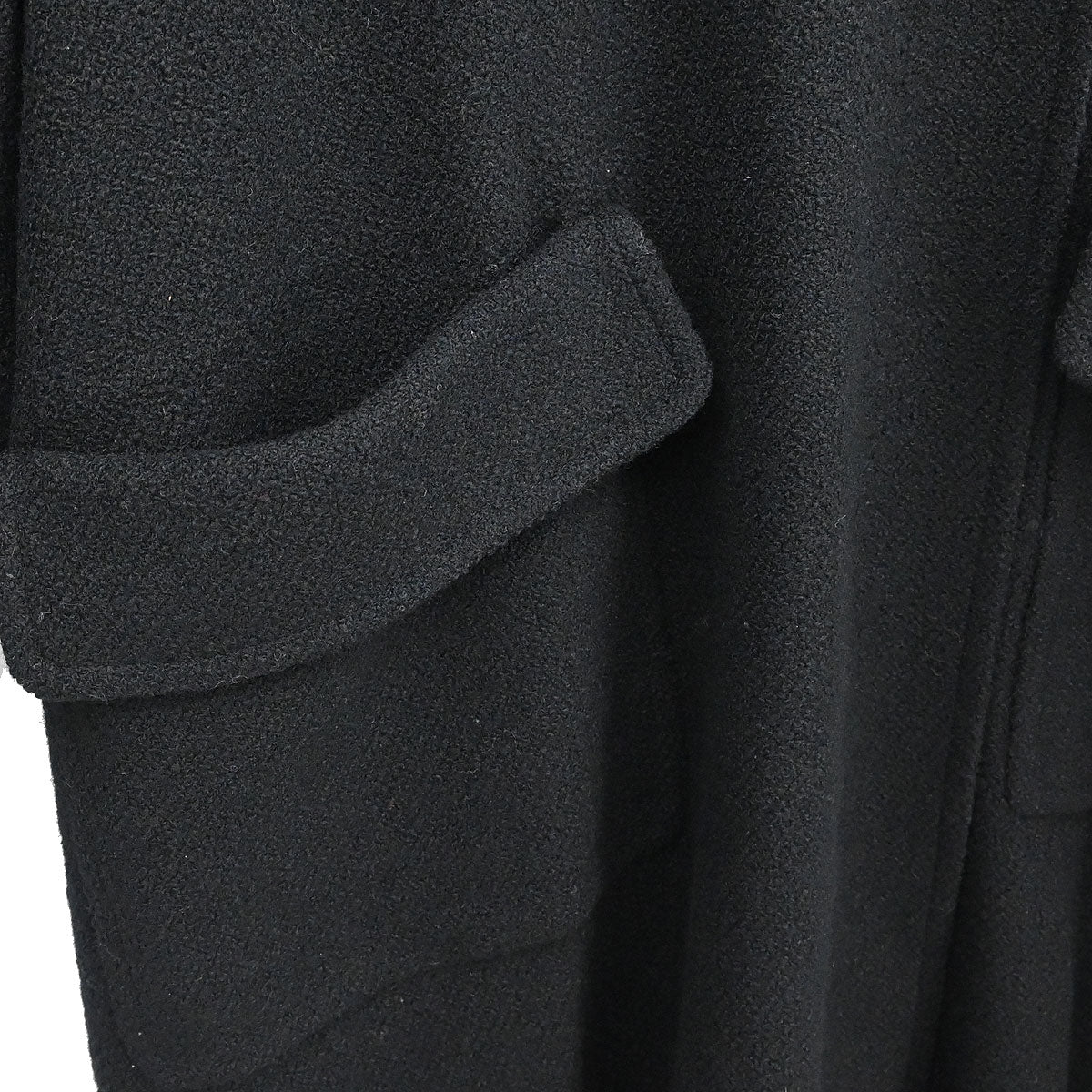 Chanel 2001 Double Breasted Long Jacket Black #38