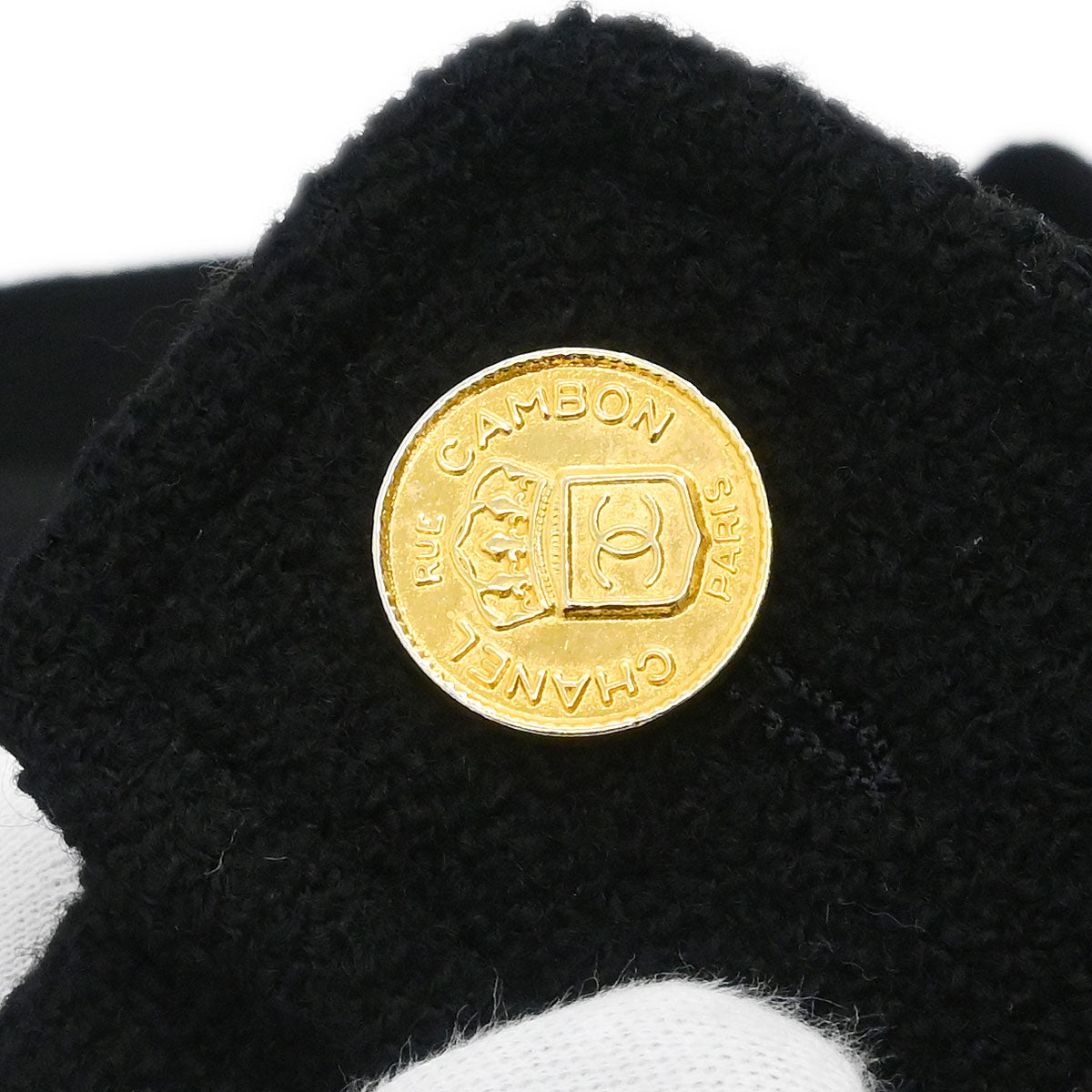 Chanel 2001 Double Breasted Long Jacket Black #38