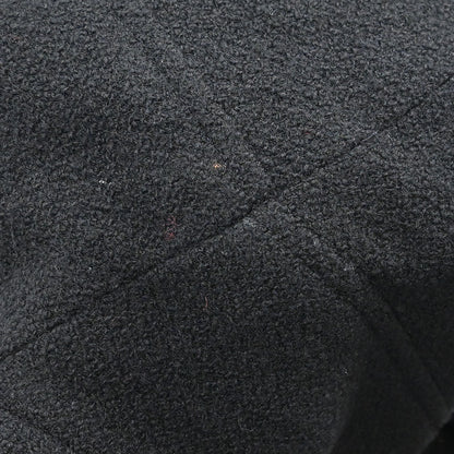 Chanel 2001 Double Breasted Long Jacket Black #38