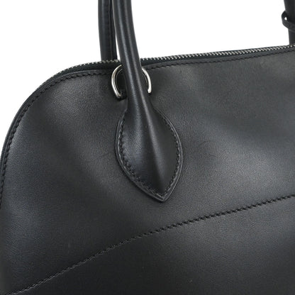 Hermes Black Box Calf Bolide 31 2way Shoulder Handbag