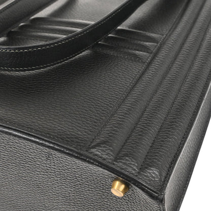 Hermes Black Ardennes Cadena Kelly Shoulder Bag