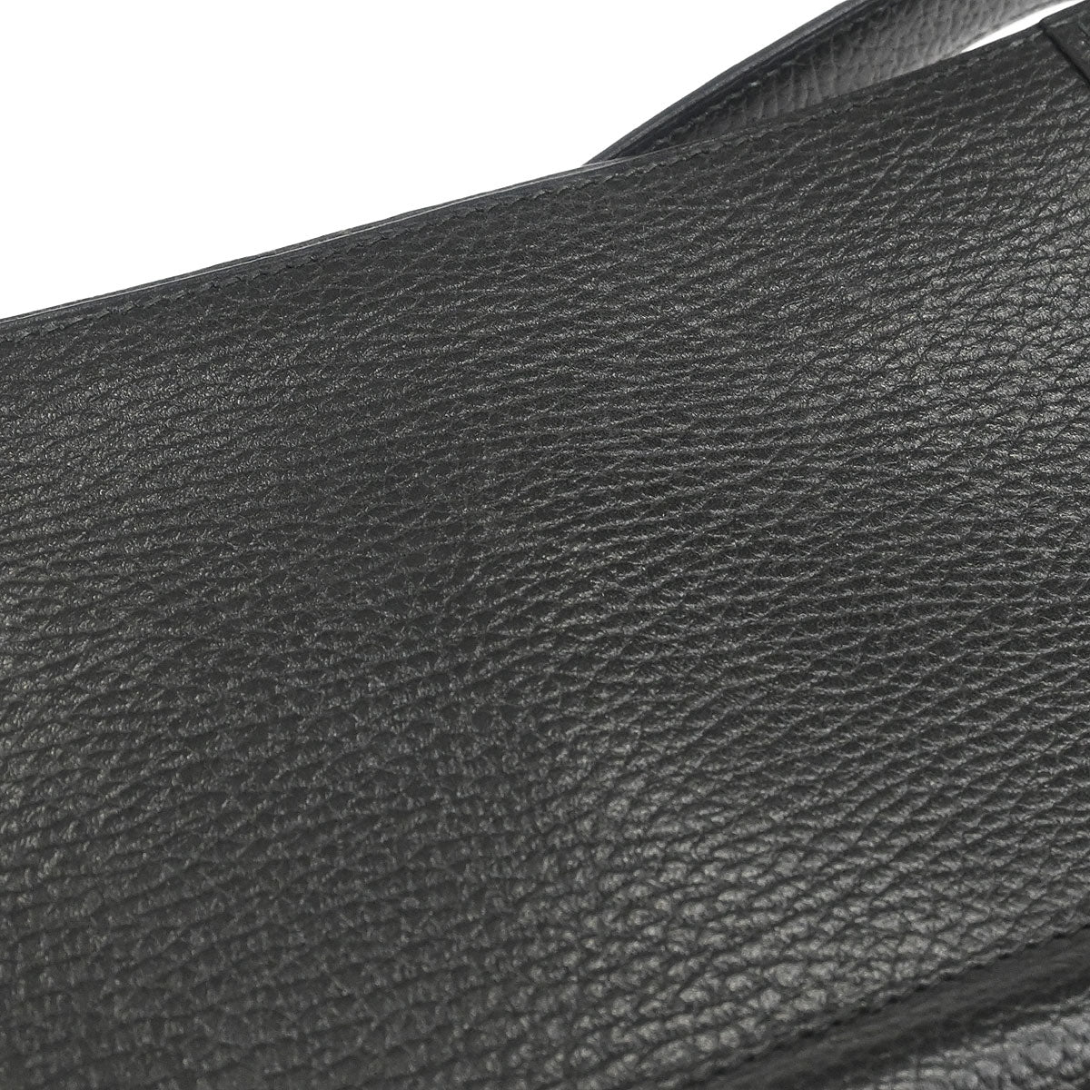 Hermes Black Ardennes Cadena Kelly Shoulder Bag