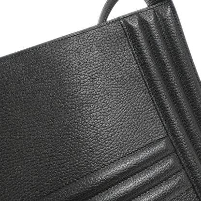 Hermes Black Ardennes Cadena Kelly Shoulder Bag