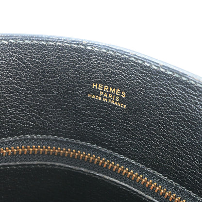 Hermes Black Ardennes Cadena Kelly Shoulder Bag