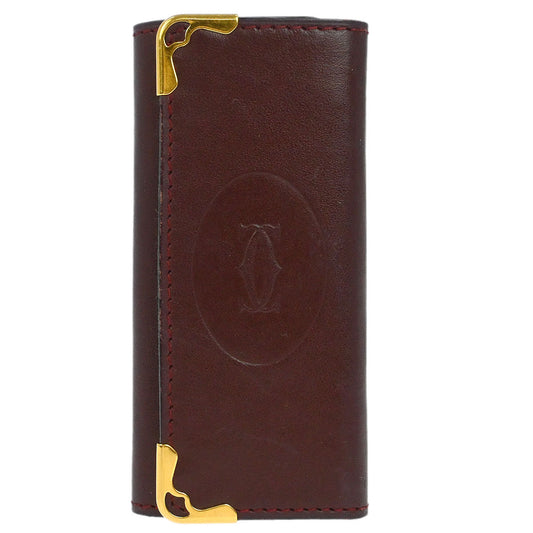 Cartier Bordeaux Must de Cartier Key Case Small Good